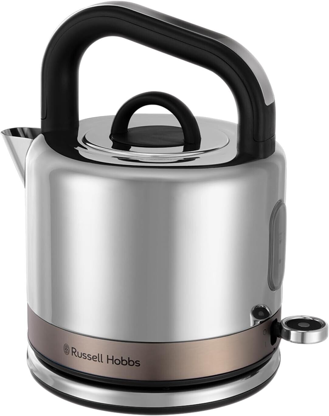 Russell Hobbs Distinctions Titanium 1.5L Kettle - Fast Boil & Perfect Pour Spout Kettle