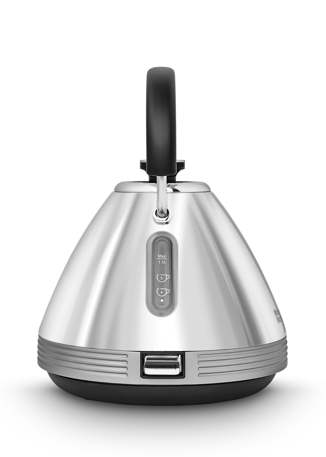 Morphy Richards Silver Venture Retro Pyramid 1.5L 3KW Kettle 100333