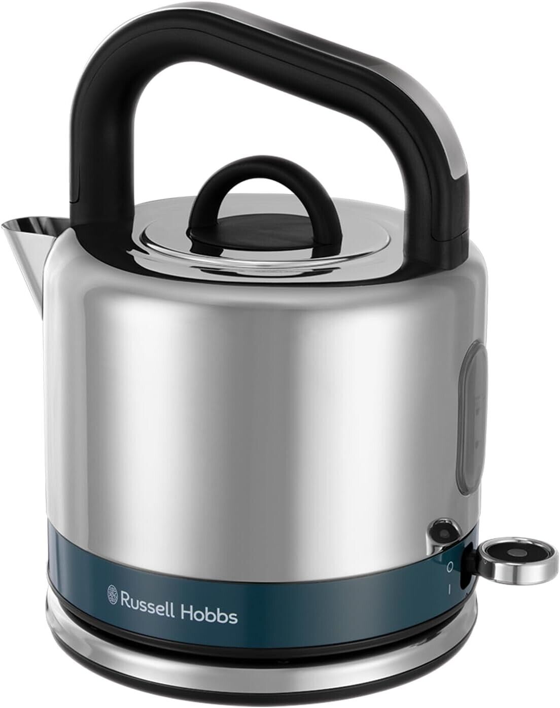 Russell Hobbs Distinctions Ocean Blue 1.5L Kettle - Fast Boil & Perfect Pour Spout Kettle