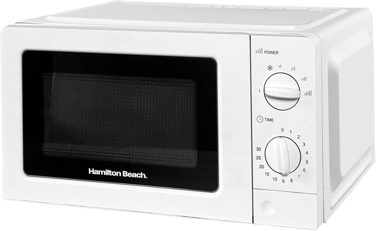 Hamilton Beach White 700W 20L Microwave Oven HB70T20W