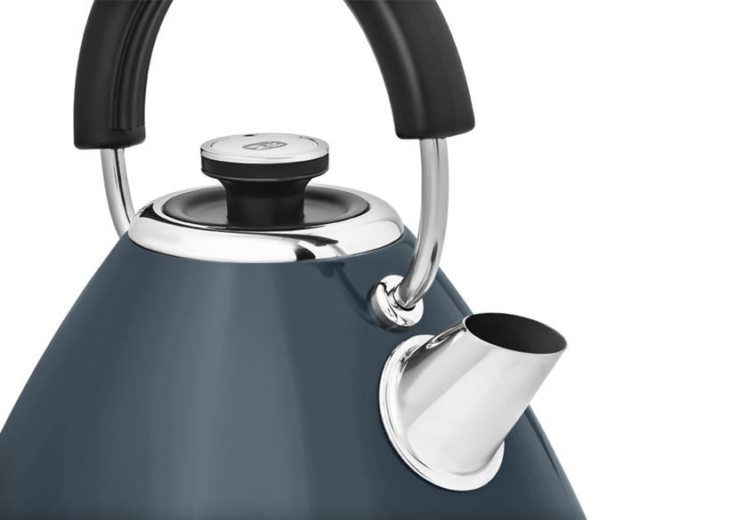 Morphy Richards Venture Retro Pyramid 1.5L 3KW Kettle in Basalt Colour 100335