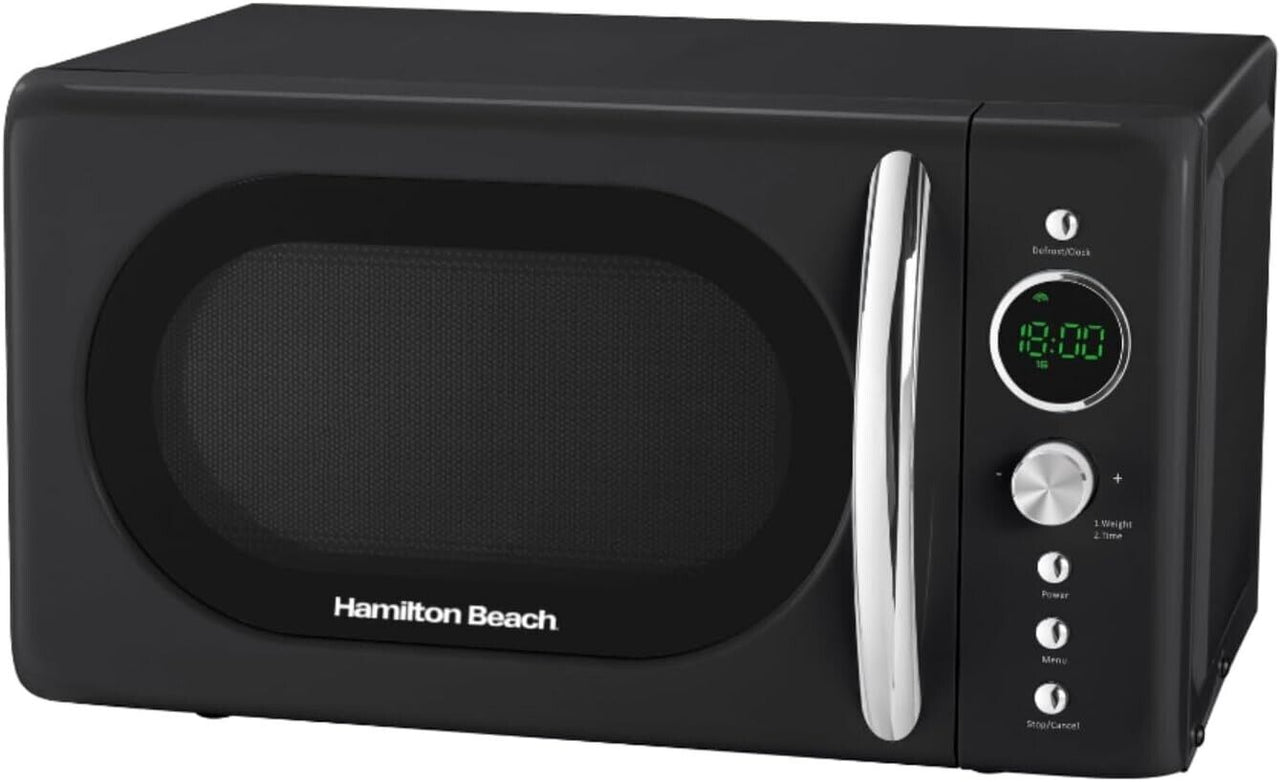 Hamilton Beach Retro Black 700W 20L Microwave Oven HB70H20B