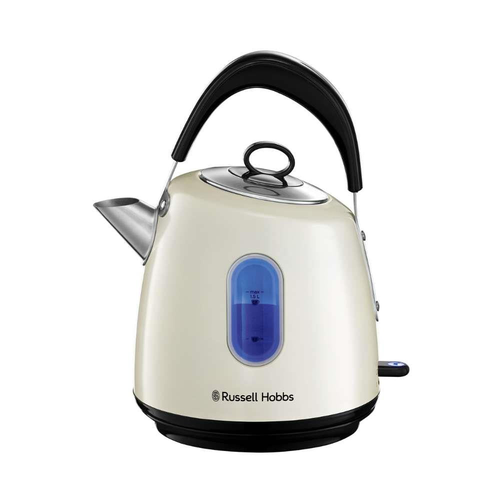 Russell Hobbs Stylevia Cream 1.5L Kettle - Rapid Boil Contemporary Kettle