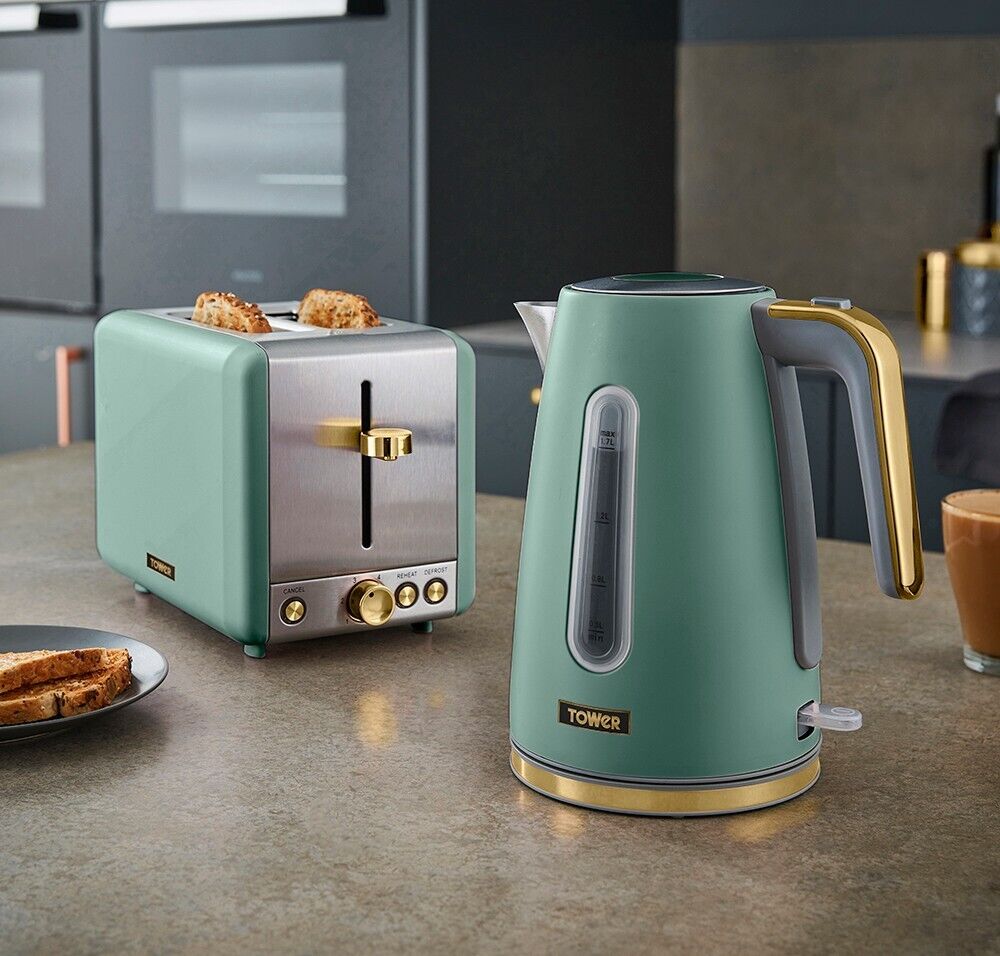 Lime green kettle and hotsell toaster sets