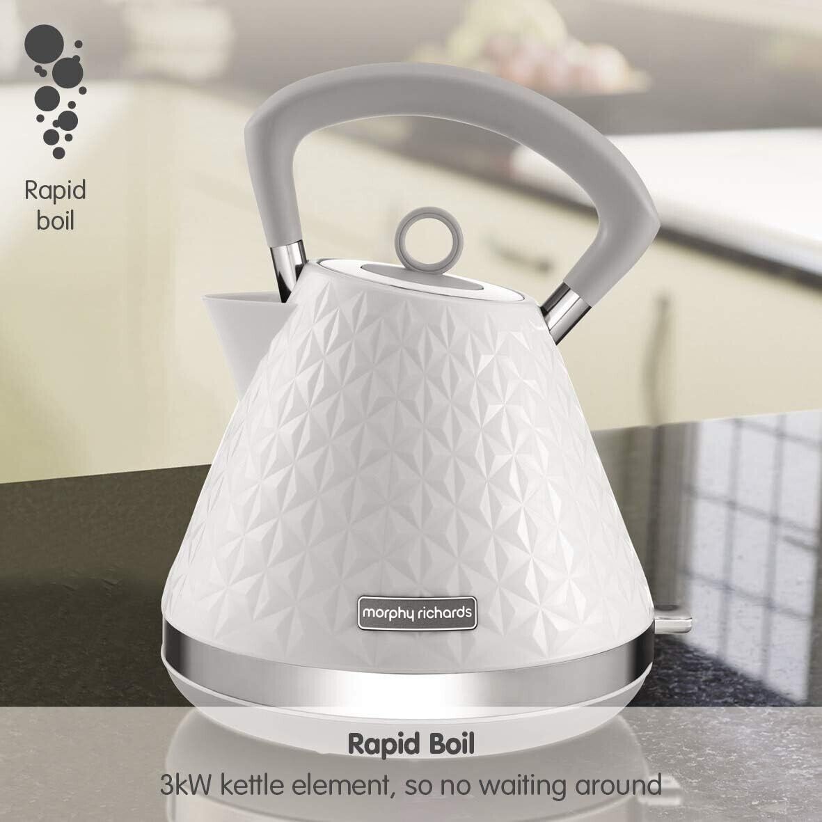 Morphy richards best sale white vector kettle